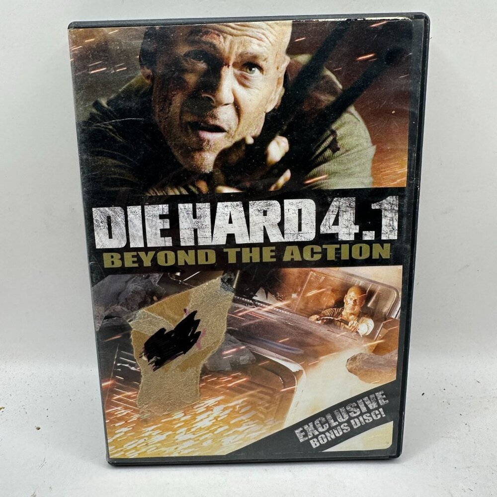 Die Hard 4.1 Beyond The Action DVD Exclusive Bonus Disc Action Film Collectible